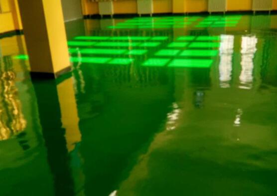 甘肅現(xiàn)代職業(yè)學院實驗室環(huán)氧地坪施工